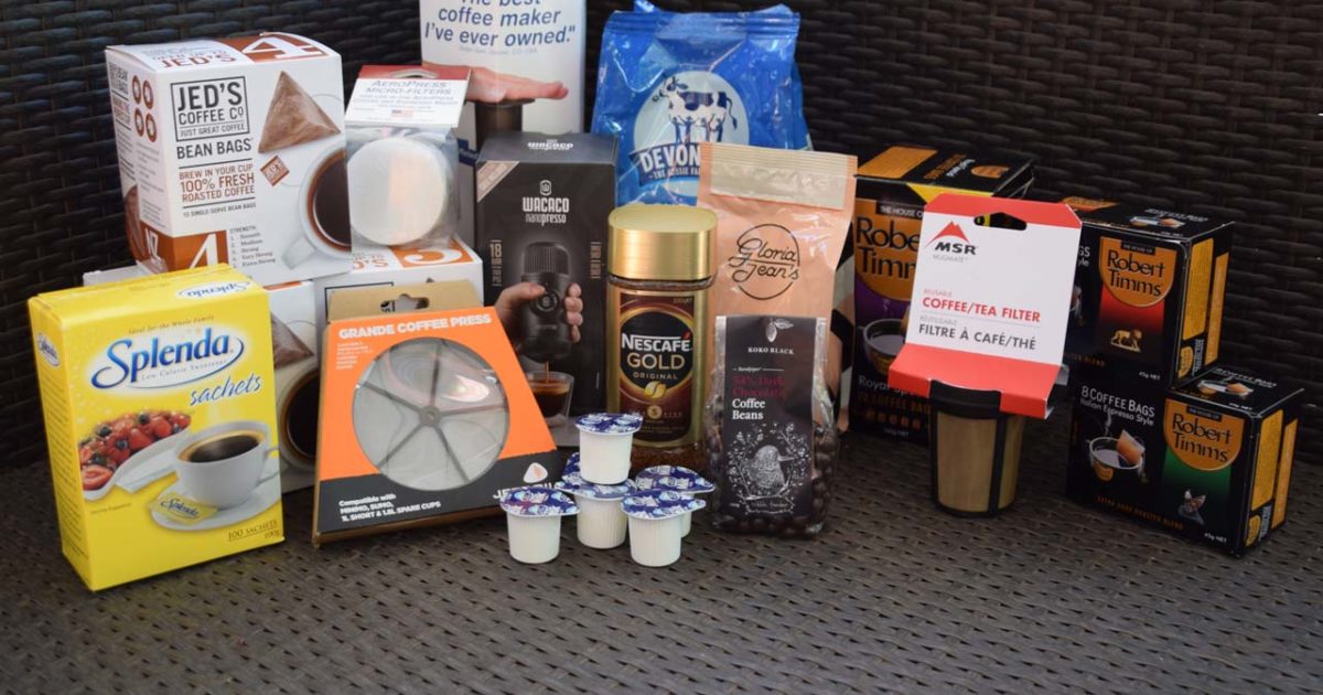 Australian Hiker Coffee on the trail