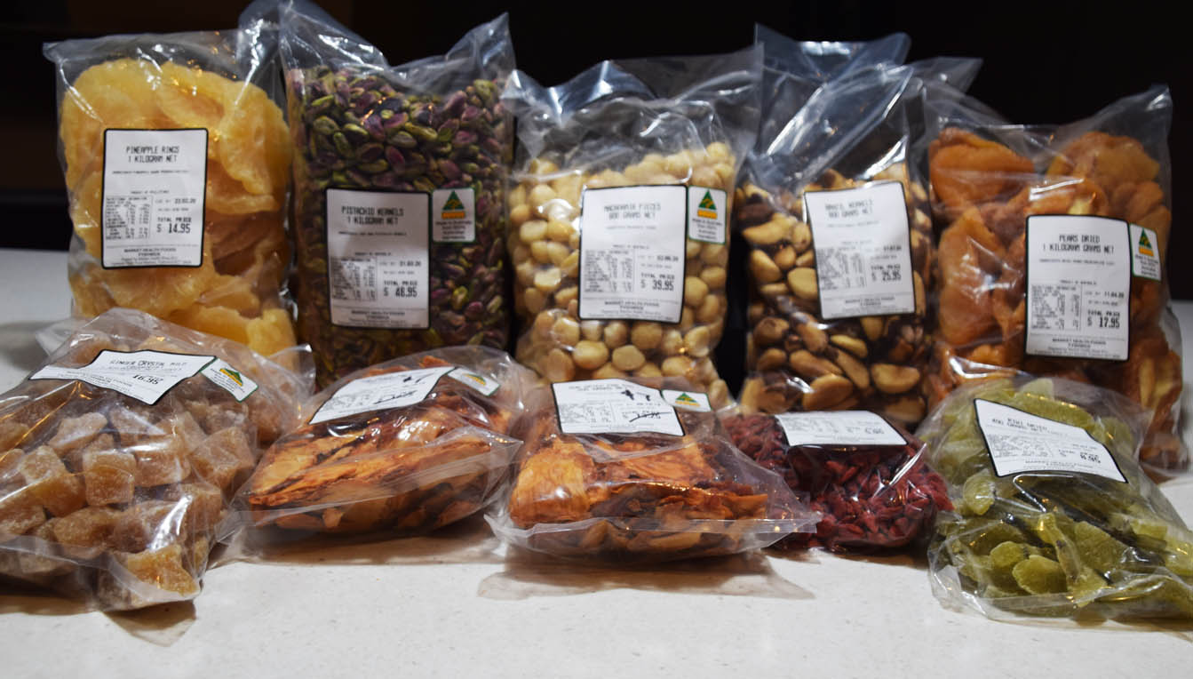 Dried fruit for the Hume and Hovell Track
