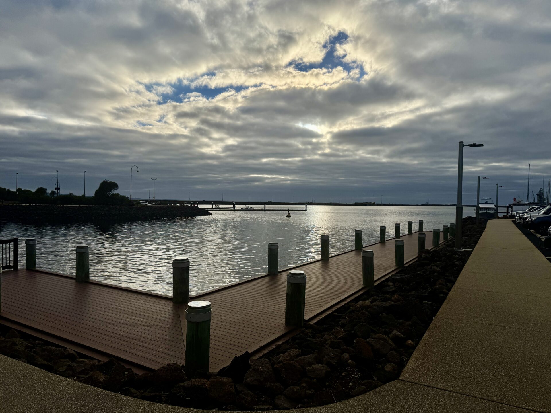 Early morning over the harbour
